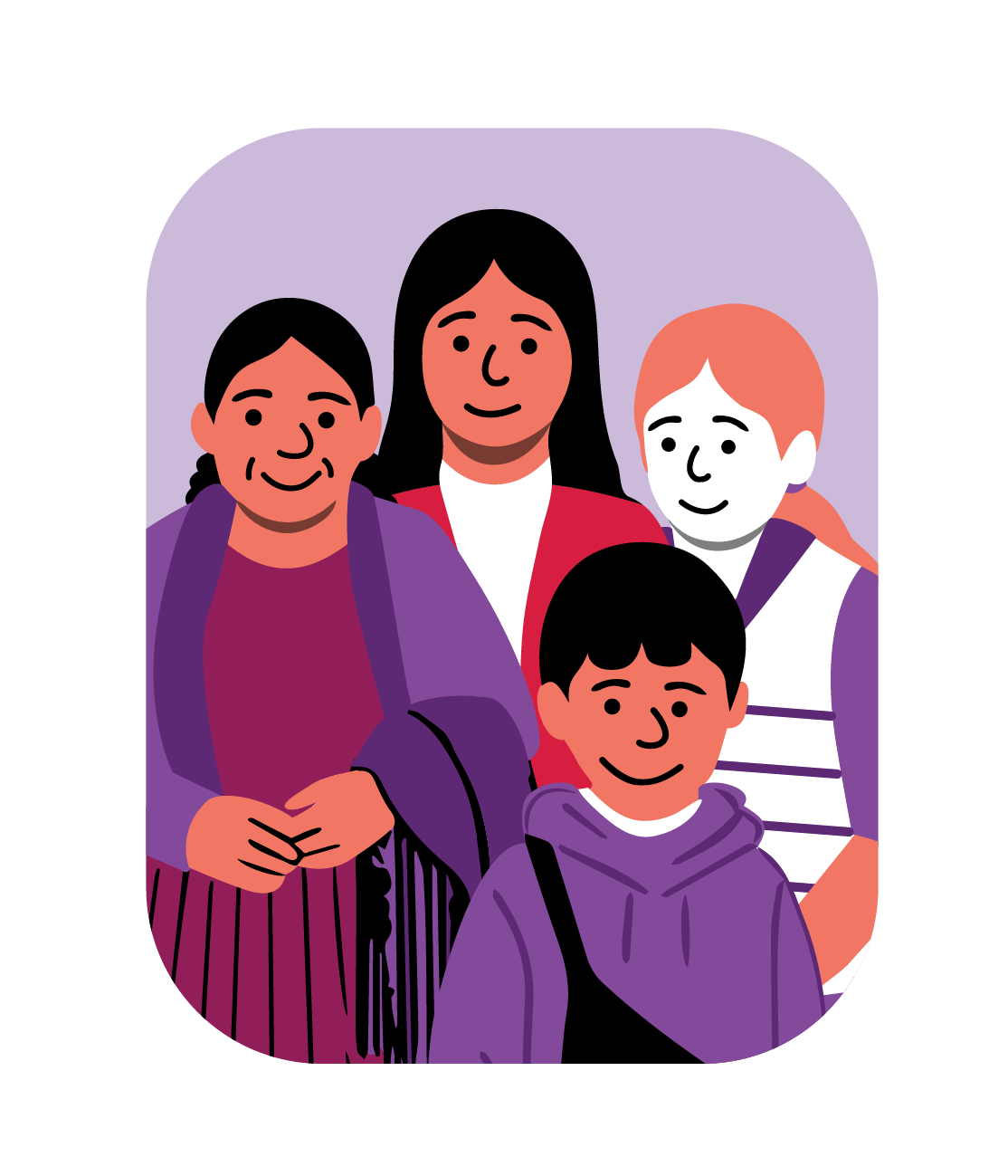 Niños rurales comiendo